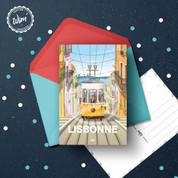 Carte Postale Lisbonne / 10x15cm