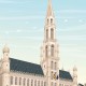 Bruxelles Postcard / 10x15cm