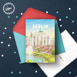 Berlin Postcard / 10x15cm