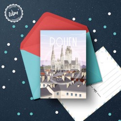 Rouen Postcard / 10x15cm