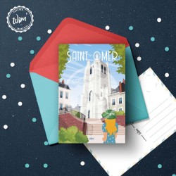 Carte postale Saint-Omer / 10x15cm