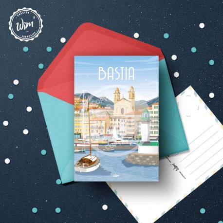 Bastia Postcard / 10x15cm