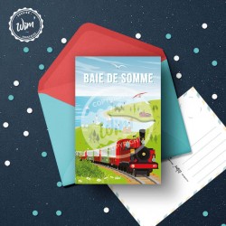 Carte Postale Baie de Somme / 10x15cm