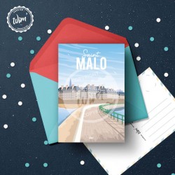 Saint-Malo Postcard / 10x15cm