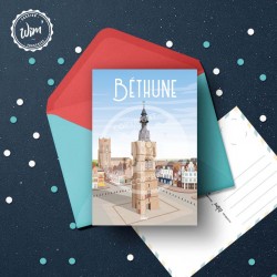 Béthune - "Grand'Place" Postcard / 10x15cm