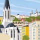 Lyon Postcard / 10x15cm