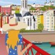 Lyon Postcard / 10x15cm