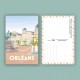 Carte Postale Orléans - "Place du Martroi" / 10x15cm