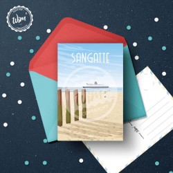 Sangatte Postcard / 10x15cm