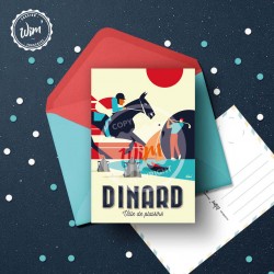 Dinard Postcard / 10x15cm