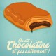 Carte postale Toulouse - "La Chocolatine" / 10x15cm