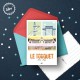 Carte postale Le Touquet - "Mon Touquet" / 10x15cm