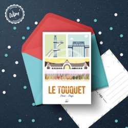 Le Touquet - "Mon Touquet" Postcard / 10x15cm