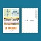 Carte postale Le Touquet - "Mon Touquet" / 10x15cm
