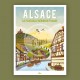Affiche Alsace - "Mon Alsace"