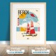 Affiche Berck-sur-Mer - "Destination Berck"