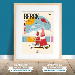 Berck-sur-Mer - "Destination Berck" Poster