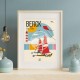 Affiche Berck-sur-Mer - "Destination Berck"