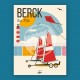 Affiche Berck-sur-Mer - "Destination Berck"