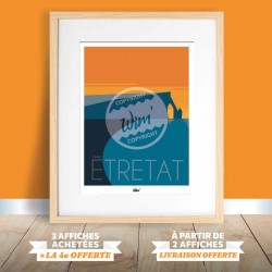 Affiche Étretat - "Étret'art"