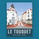 Le Touquet - "La Rue Saint-Jean" Poster