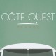 Affiche Côte Ouest - "Van sur la Côte Ouest"