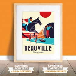 Affiche Deauville - "Ville de Plaisirs"