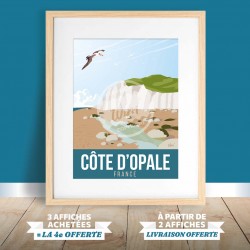 Côte d'Opale - Le Cap Blanc-Nez Poster