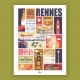 Affiche Rennes - "Rennes ma ville"