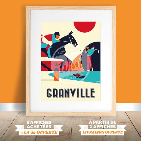 Granville - "Ville de Plaisirs" Poster