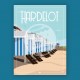 Affiche Hardelot - "Plage"