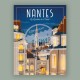 Nantes - "La Lumière de l'Ouest" Poster