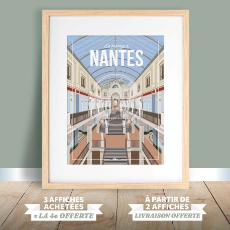 Nantes - "De passage à Nantes" Poster