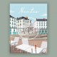 Nantes - "Place Royale" Poster