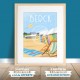 Affiche Berck-Sur-Mer - "Berck Plage"