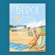 Affiche Berck-Sur-Mer - "Berck Plage"