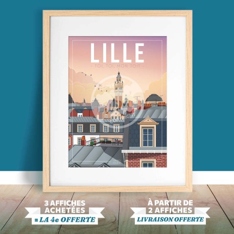 Affiche Lille - "Toi, toi mon Toit"