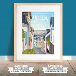 Affiche Saint-Valery-sur-Somme - "Charmante Saint-Valery"