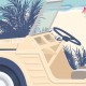 Côte Ouest - "West Coast" Poster