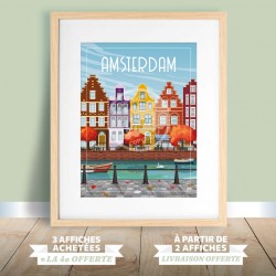 Affiche Amsterdam