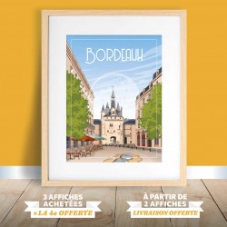 Bordeaux - "Détente à Bordeaux" Poster