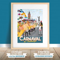 Affiche Dunkerque - "Carnaval - La Bande"