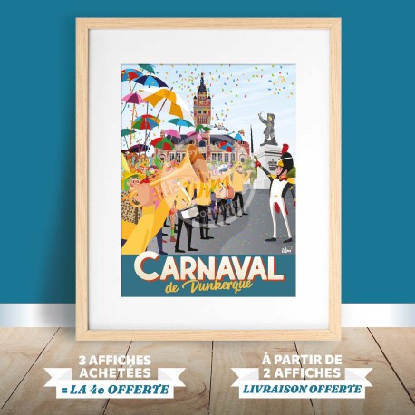 Dunkerque - "Carnaval - La Bande" Poster