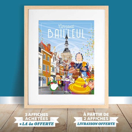 Bailleul - "Le Carnaval" Poster