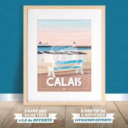 Affiche Calais - "Détente à Calais"