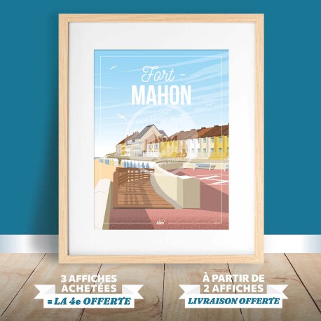 Affiche Fort-Mahon-Plage