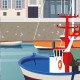 Île de Ré - "La Flotte" Poster