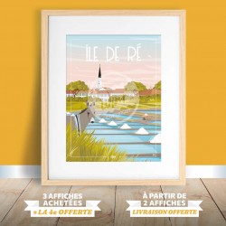 Île de Ré - "Mon Île" Poster