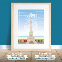 Affiche Le Touquet - "Paris-Plage"