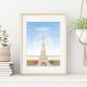 Affiche Le Touquet - "Paris-Plage"